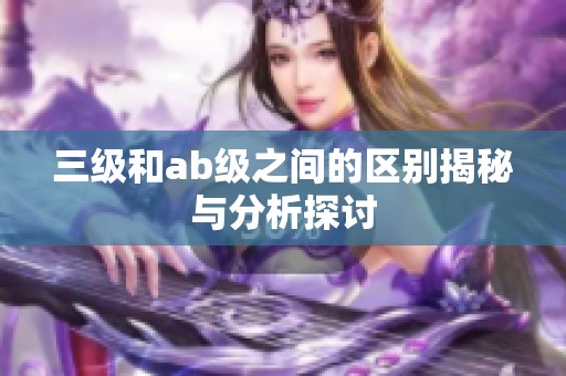 三级和ab级之间的区别揭秘与分析探讨